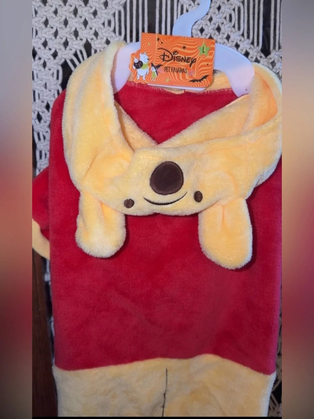 Dog Disney costume Winnie the Pooh